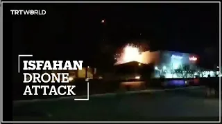 Drone attack in Isfahan reportedly cause of explosion at ammunition factory
