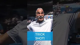 Mansour Bahrami's TRICK shot! 😂