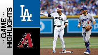 Dodgers vs. D-backs Game Highlights (4/8/23) | MLB Highlights