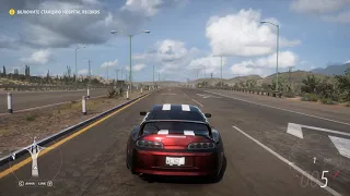 Forza Horizon 5 TOYOTA SUPRA 10 KM DRAG RACE 450 KM/H🔥