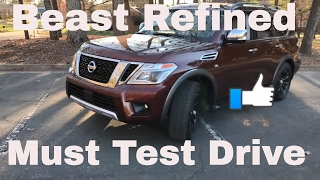 Best Detailed Walkaround 2017 Nissan Armada Platinum 4WD SUV