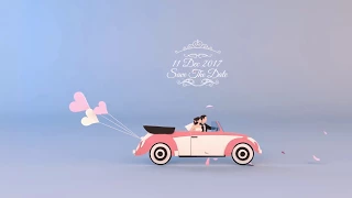 Wedding Invitation Animation Video | Exceed Productions