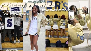 VL☆G: School Day in the Life of a Varsity Cheerleader | game day rival team edition | Life of Lani