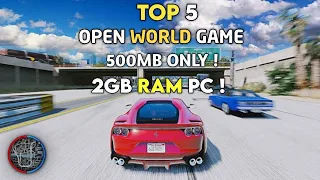 Top 5 Best Pc Games for Low End PC Under 500MB 2GB RAM No Graphics Card 2022