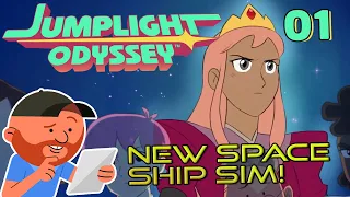 Jumplight Odyssey E01 | "Our adventure begins" | Spaceship Sim!