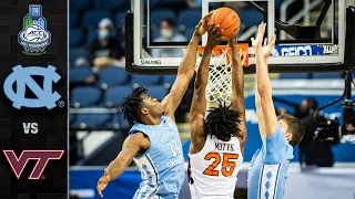 North Carolina vs. Virginia Tech ACC Men's Basketball Tournament Highlights (2021)