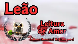 ❤️ LEÃO ♌ ESTA PESSOA É MTO APEGADA A VC. 😍TENTOU RESISTIR MAS DARÁ NOTÍCIAS EM BREVE! 💌🏃🏻‍♂️