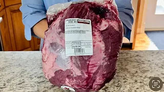 Costco Sirloin Tip Whole / Costco 2024 / Many Meals Costco Sirloin Tip Roast / ASMR cooking