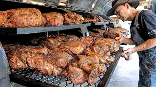 Perfect! Amazing Cowboy Texas Barbecue Mass Production Process / Korean street food