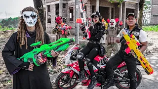 LTT Films : Couple S.E.A.L X Nerf Guns Fight Grakk Mask Street Thieves Team In Close Combat