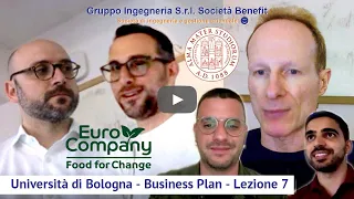 Università di Bologna - Business Plan - Lezione 7 a cura del Prof. Ing. Massimo Di Menna