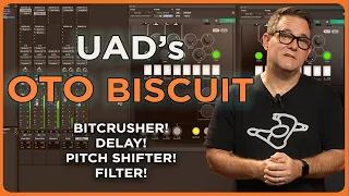 Bitcrusher, Delay, Pitch Shifter, and Filter -  UAD's OTO Biscuit - Let's Mangle Audio