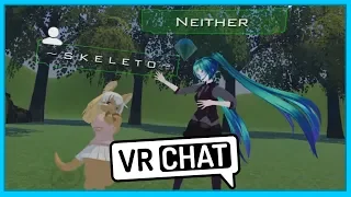 [VRChat] “Anything you can do” performance by Skeleto and Neither.