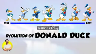 Evolution of DONALD DUCK - 85 Years Explained | CARTOON EVOLUTION