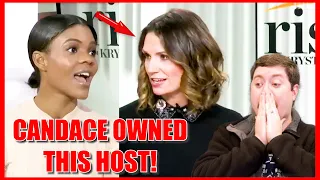 Smug host SNAPS at Candace Owens, INSTANTLY regrets it