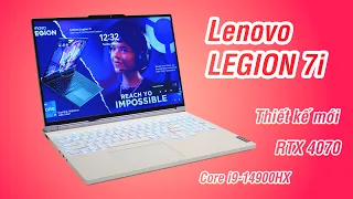 Trên tay Lenovo Legion 7i 2024: thiết kế đẹp, viền mỏng, không khe tản nhiệt 2 bên