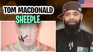 AMERICAN RAPPER REACTS TO-Tom MacDonald - "Sheeple"