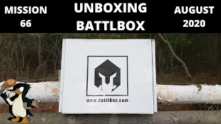 Unboxing Battlbox August 2020 (Advanced Edition) Mission 66