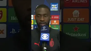 Fikayo Tomori post match interview blames  „slow start“ from AC Milan