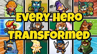 Every BTD6 Hero Transformation Bugged!