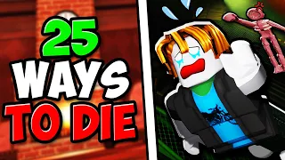 25 WAYS TO DIE in Roblox Doors...