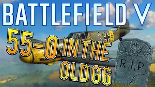 Destroying in the OLD Bf 109 G6... 55-0 on Twisted Steel BEFORE the nerf :(