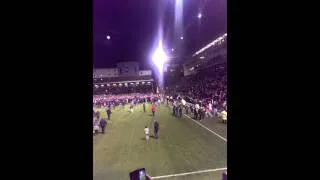 Leyton Orient Peterborough Play Off final whistle