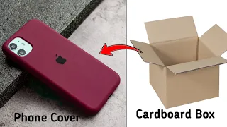 Phone cover making at home using Cardboard