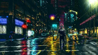 【ｓｔｒｅｅｔｓ】 A Dark Synthwave CYBERPUNK Music Mix ⚡