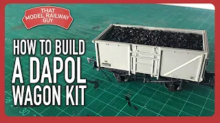 How To Build A Dapol Mineral Wagon Kit - Model Railway Tutorial