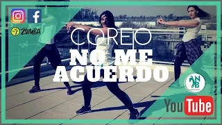 ZUMBA - NO ME ACUERDO (THALIA & NATTI NATASHA) - NOEL BARROS