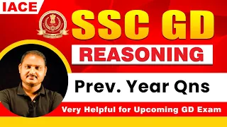 SSC GD Previous Year Questions - REASONING: SERIES || Useful for upcoming SSC GD Exam || IACE