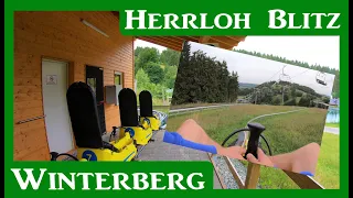 Herrloh Blitz Winterberg GoPro Onride Sommerrodelbahn Skiliftkarussell