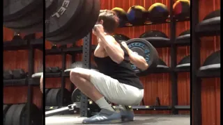 112.5kg ATG pause squat Clarence Kennedy style | 61kg bodyweight