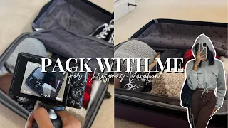 pack with me for christmas vacation! | VLOGMAS