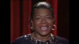 Maya Angelou - Live and Unplugged [1987]