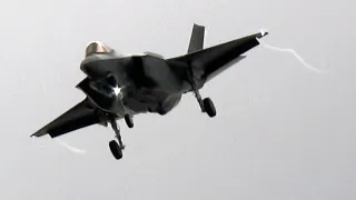 🇺🇸 USAF F-35A Emergency Nosedive Landing Drill For Engine Failure Event + Impressive Pull Ups!