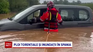 Imaginile dezastrului surprinse în Spania. Statul iberic, măturat de furtuna Dana