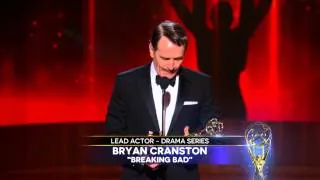 Bryan Cranston Wins for Lead Actor in a Drama Series