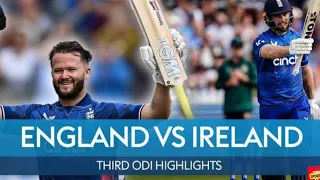 England vs Ireland Highlights | ENGLAND vs IRELAND 3rd ODI | Ben Duckett Century