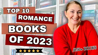 TOP 10 BOOKS OF 2023 // Top 10 Romance Books out of 150+ books RANKED ⭐️⭐️⭐️⭐️⭐️