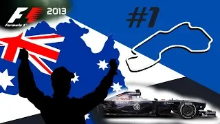 Начало карьеры в F1 2013 (Авcтралия) #1