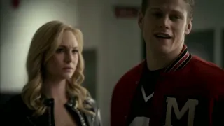 Matt Talks To Caroline At The Booster Club Barbecue - The Vampire Diaries 2x12 Scene