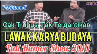 Tayang Perdana ! Lawak Ludruk Karya Budaya Pentas 2010, Lakon Trubus Nagih Mayat Hidup. Full Humor !