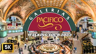 【5K】Recorriendo GALERIAS PACIFICO | Paseo calle FLORIDA Buenos Aires| walking tour| 5k 60fps HDR