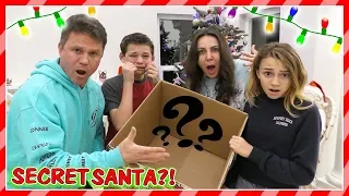 WHO TOOK OUR SECRET SANTA GIFT?!?! | Mystery Box YouTuber Exchange | We Are The Davises