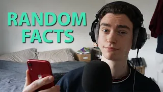 [ASMR] Whispering Random Facts for Sleep