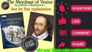 (Video-13) The Merchant of Venice by William Shakespeare