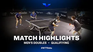 Ricardo W./Jonathan G. vs Liao C.T./Lin Y.J. | MD | WTT Star Contender Doha 2022 (Qual)