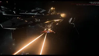 Star Citizen - Do not mess with the Bengal Carrier! #short